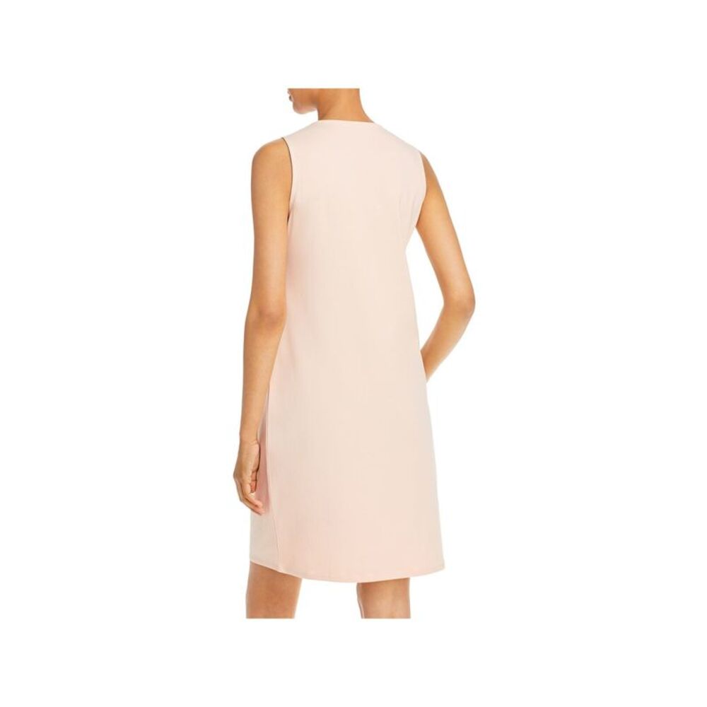 EILEEN FISHER Womens Pink Unlined Pullover Sleeveless Sheath Dress M - Picture 2 of 2
